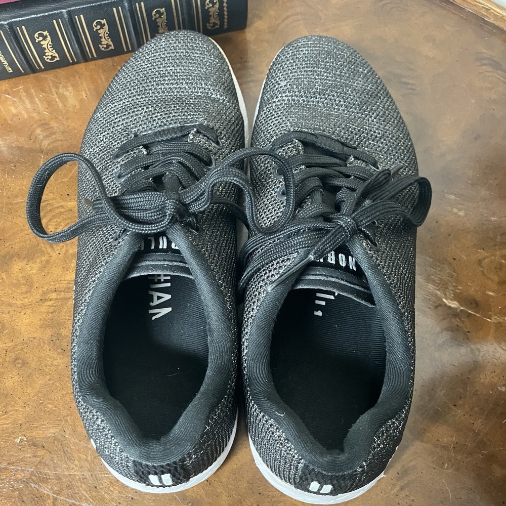 NoBull Shoes Black Super Fabric Training Sneaker Womens 9.5 Men's 8 - Picture 6 of 10